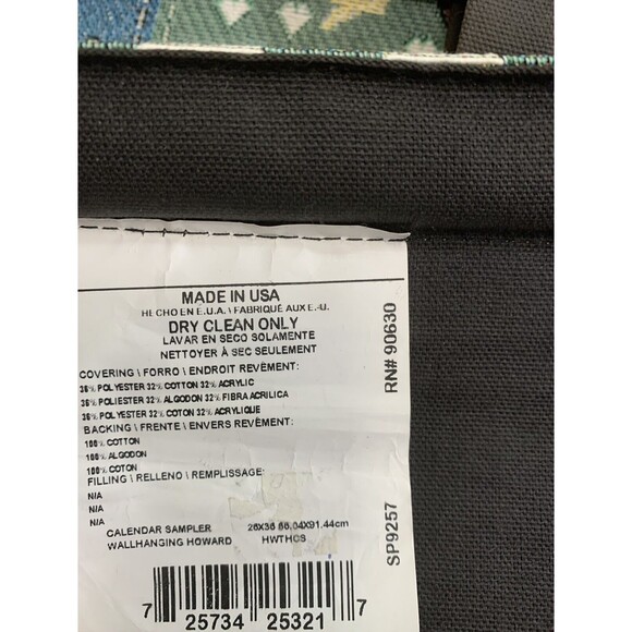 Wall Hanging Tapestry Banner Calendar Pictures Highlight Monthly Events Holidays - Picture 7 of 7